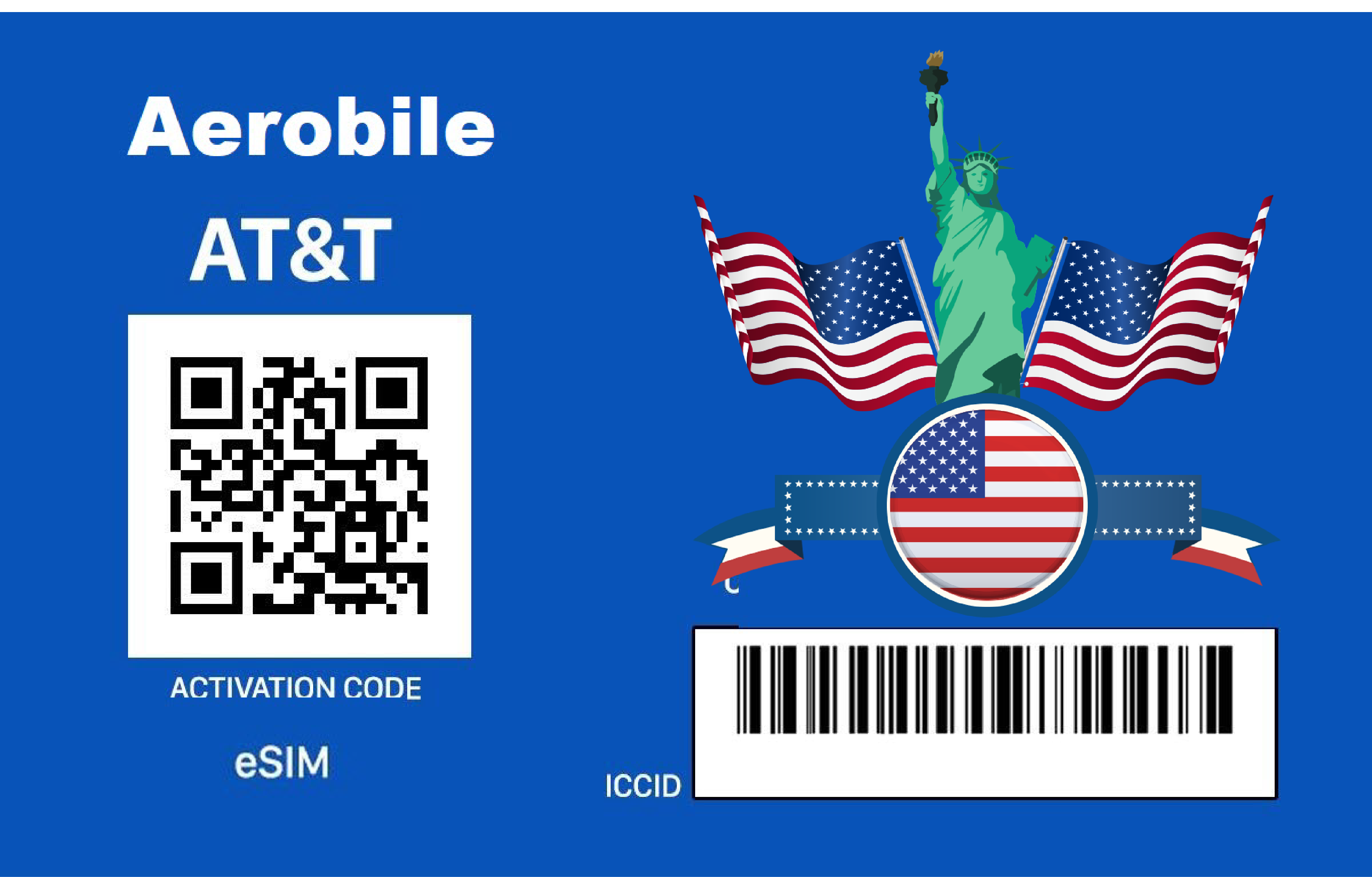 企業客戶專用--eSIM美國AT&T Prepaid SIM原生28天網卡(限iPhone使用)